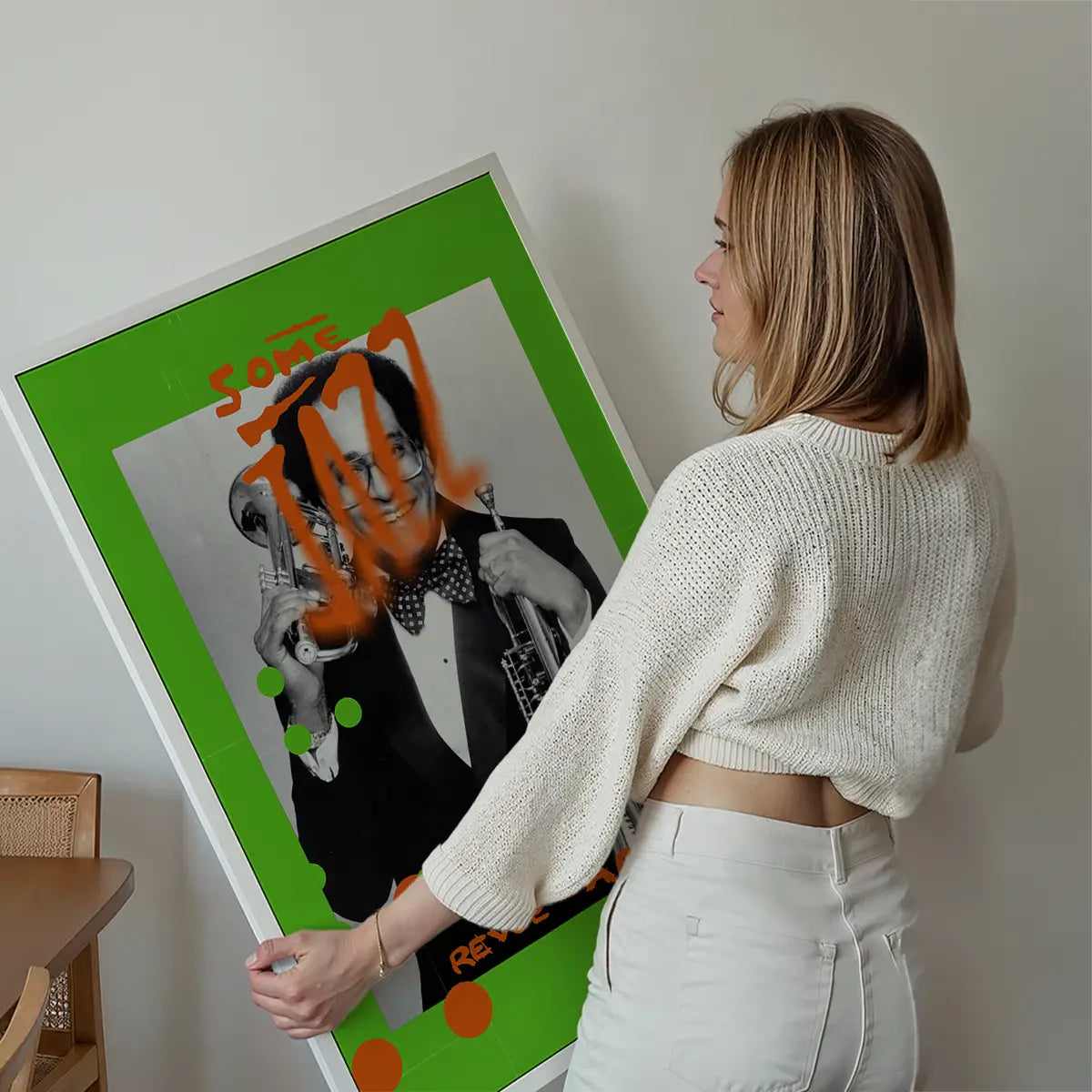 Some Jazz Abstract Design Poster Print