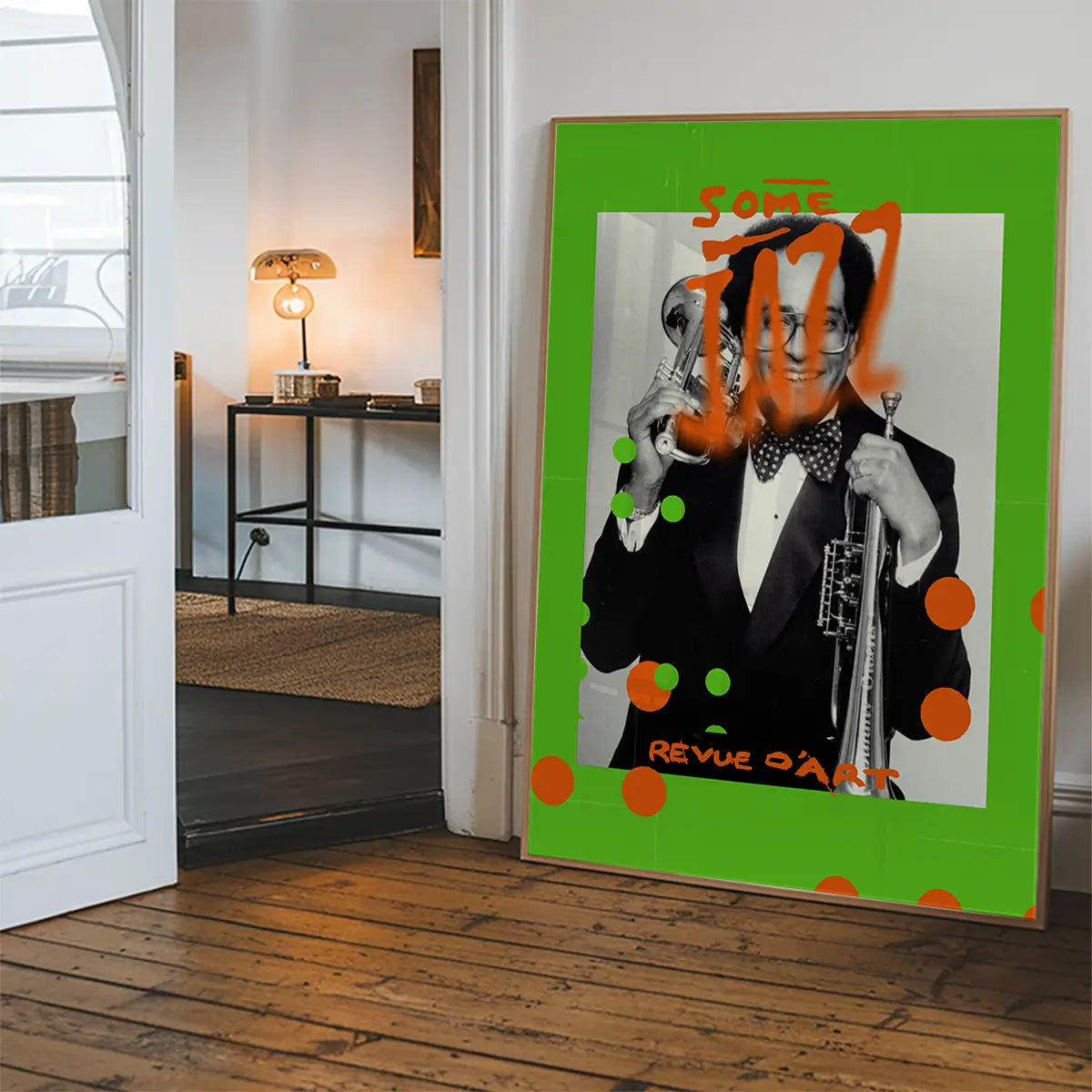 Some Jazz Abstract Design Poster Print