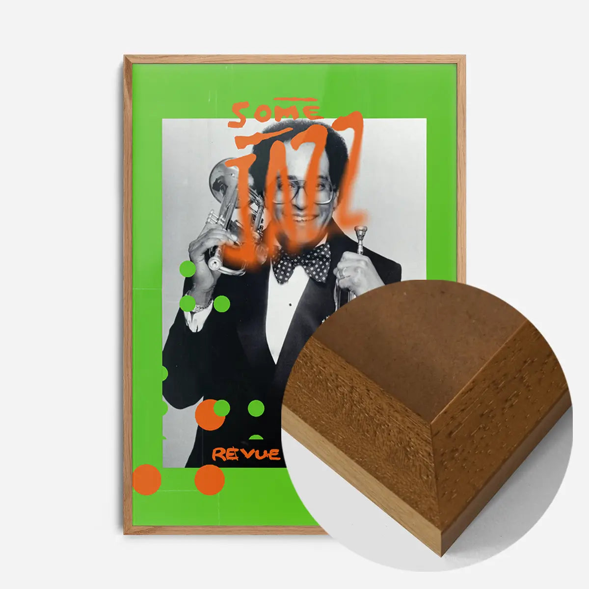 Some Jazz Abstract Design Poster Print
