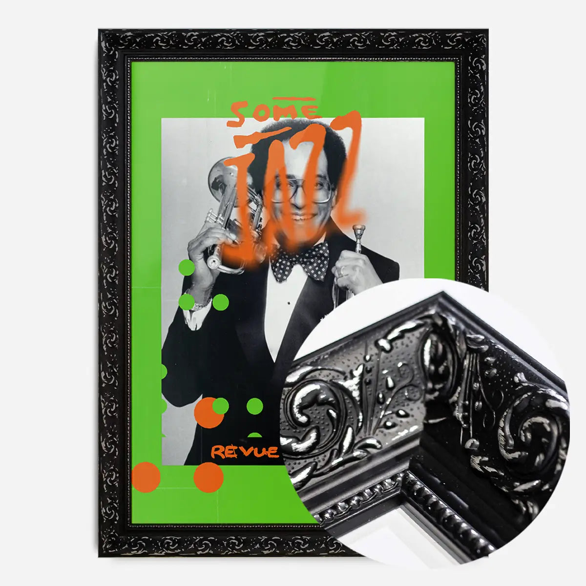 Some Jazz Abstract Design Poster Print