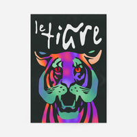 Le Tiger Tiger Graphic Design Poster Print