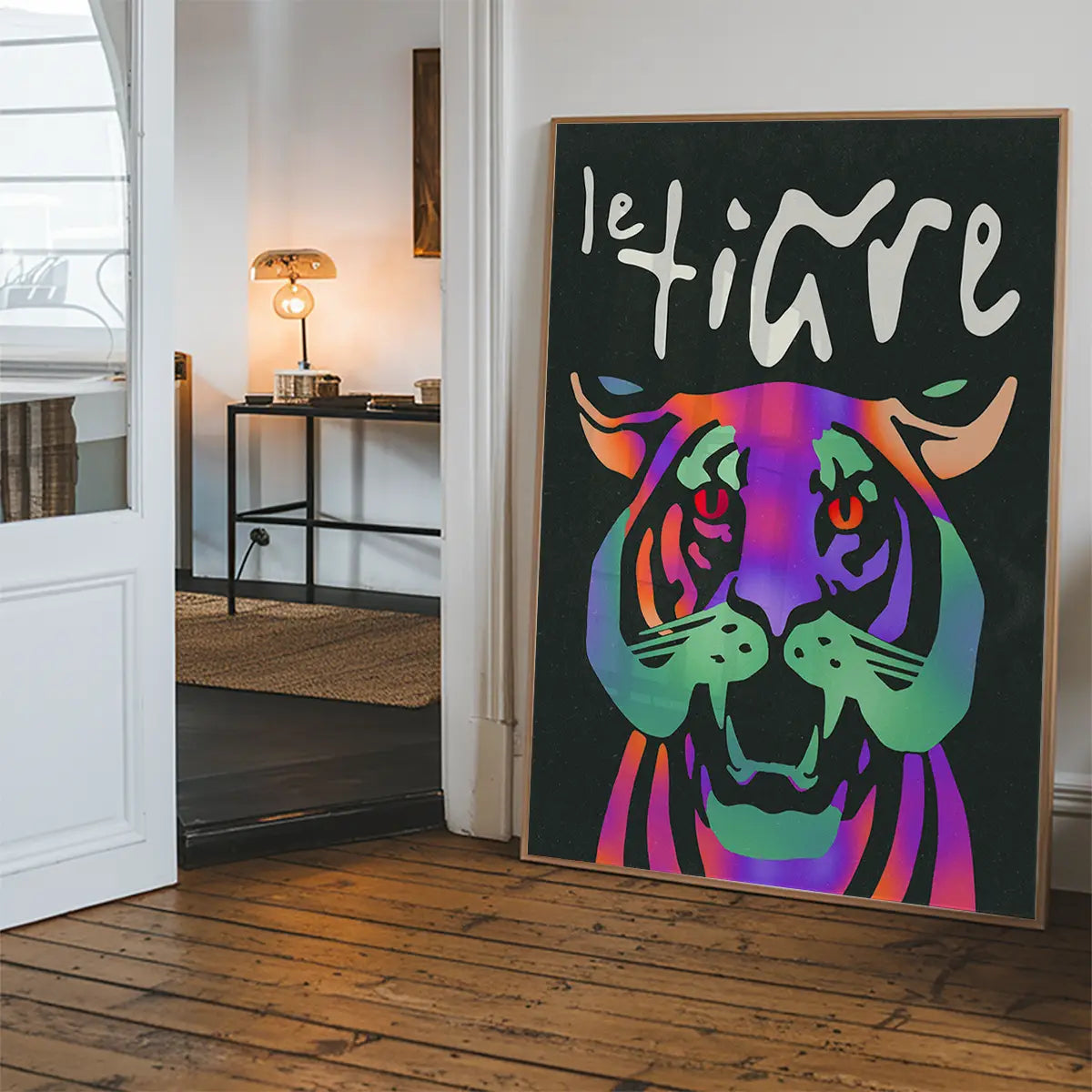 Le Tiger Tiger Graphic Design Poster Print