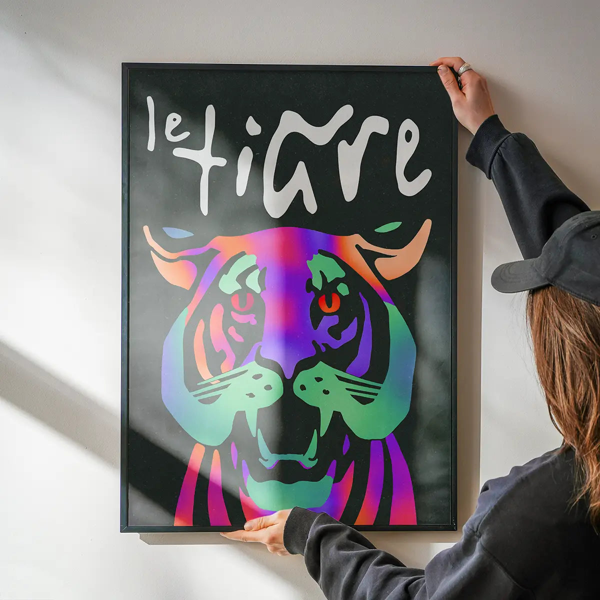 Le Tiger Tiger Graphic Design Poster Print