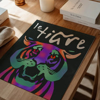 Le Tiger Tiger Graphic Design Poster Print