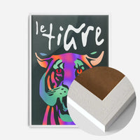 Le Tiger Tiger Graphic Design Poster Print