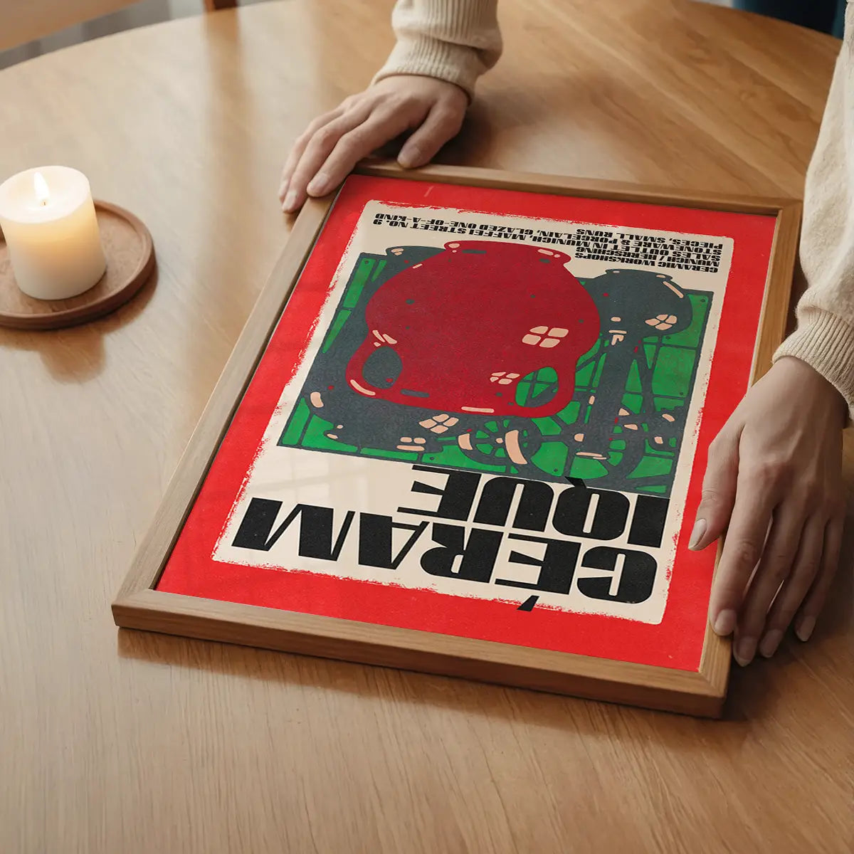 Ceramique Workshops Graphic Design Poster Print