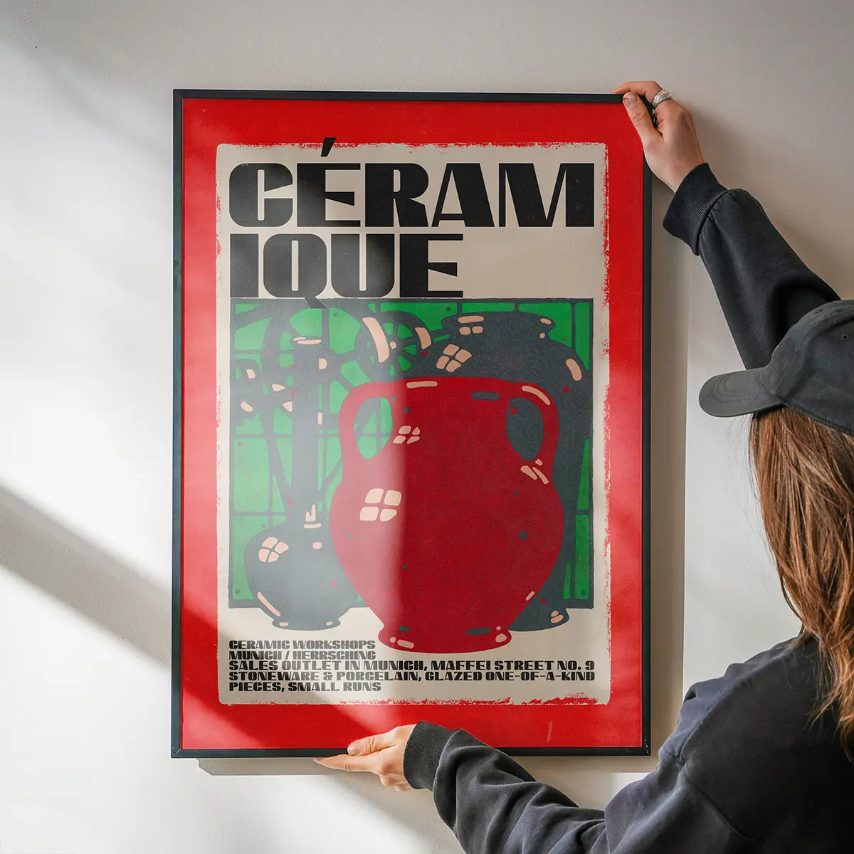 Ceramique Workshops Graphic Design Poster Print