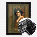 Black Ornate Frame