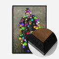 Black Wood Frame