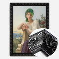 Black Ornate Frame