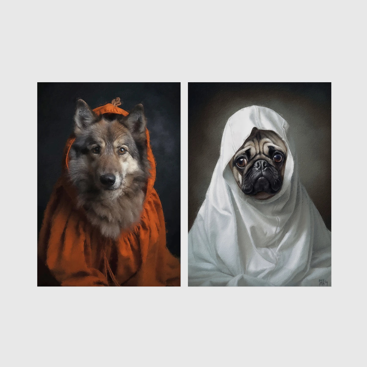 2 Prints & Frames - Halloween Bundle 1