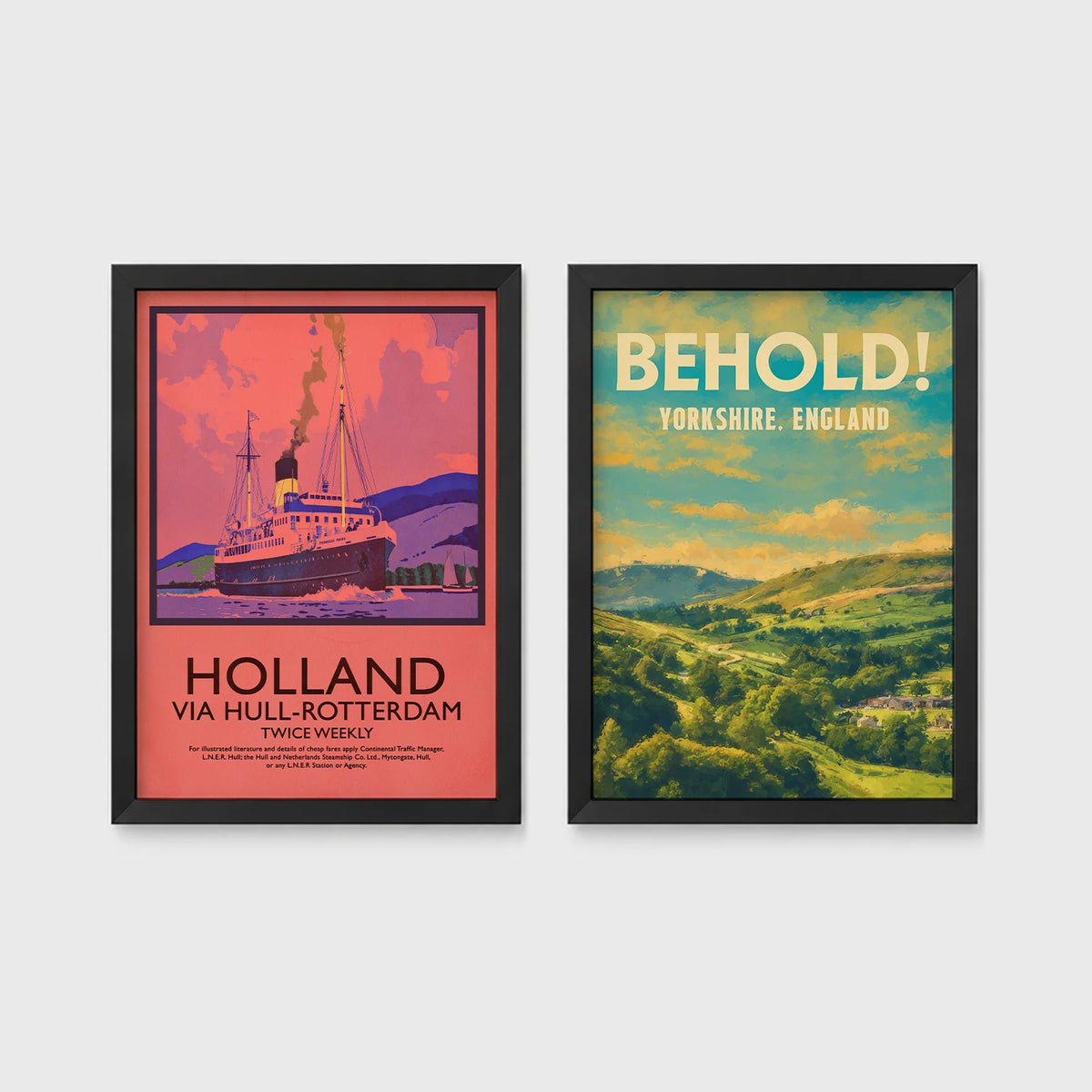 2 Prints & Frames - Yorkshire Bundle 10