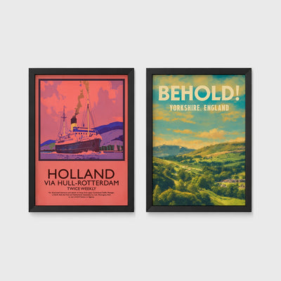 2 Prints & Frames - Yorkshire Bundle 10