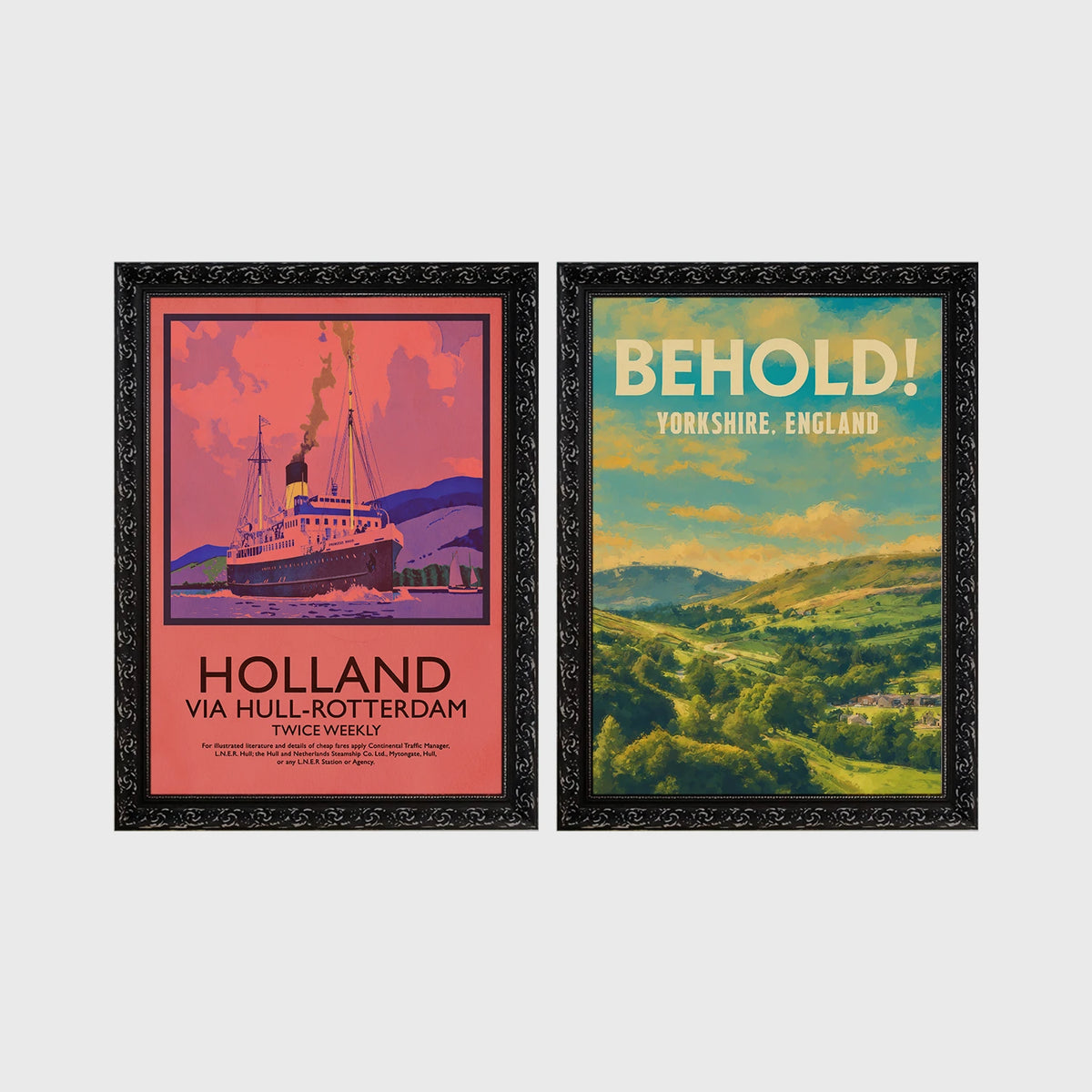 2 Prints & Frames - Yorkshire Bundle 10