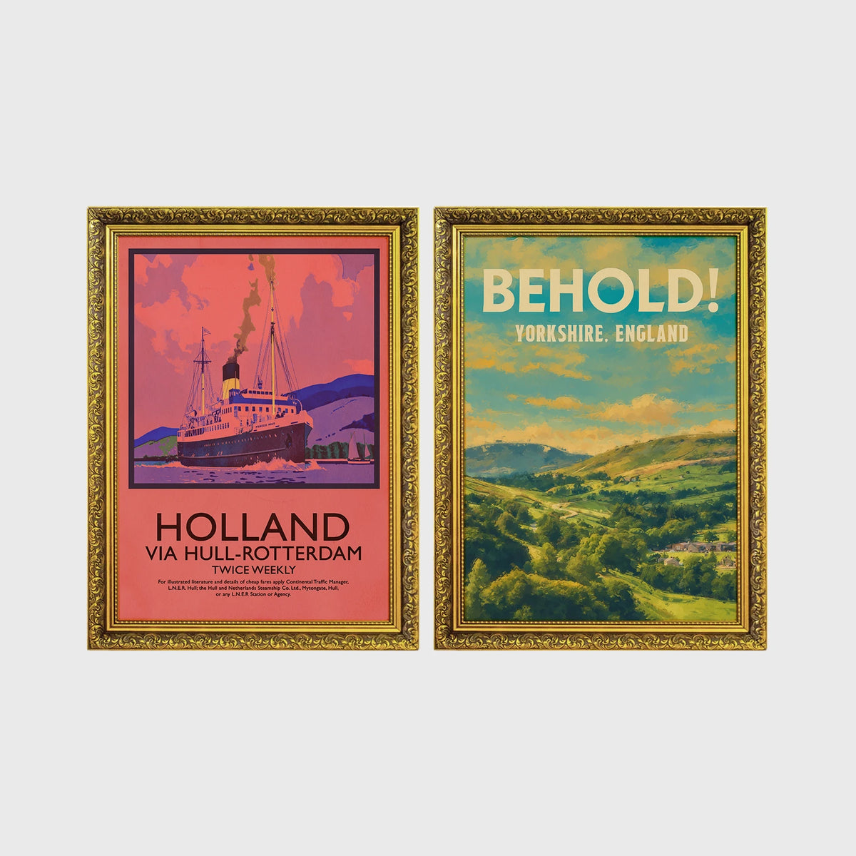 2 Prints & Frames - Yorkshire Bundle 10