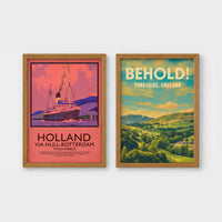2 Prints & Frames - Yorkshire Bundle 10