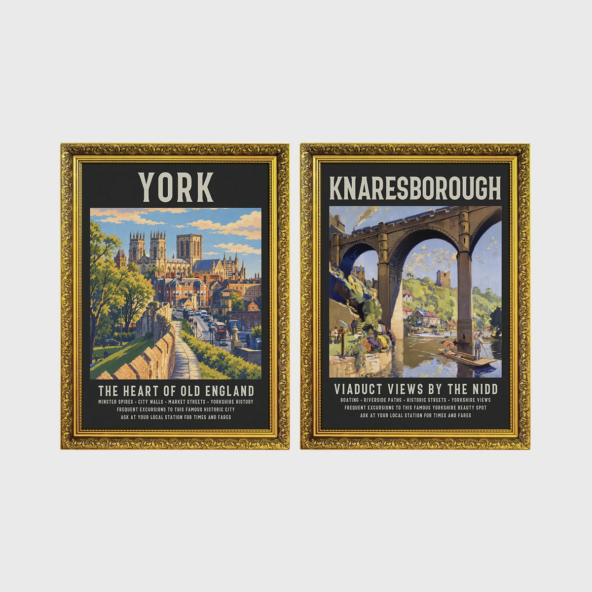 2 Prints & Frames - Yorkshire Bundle 12