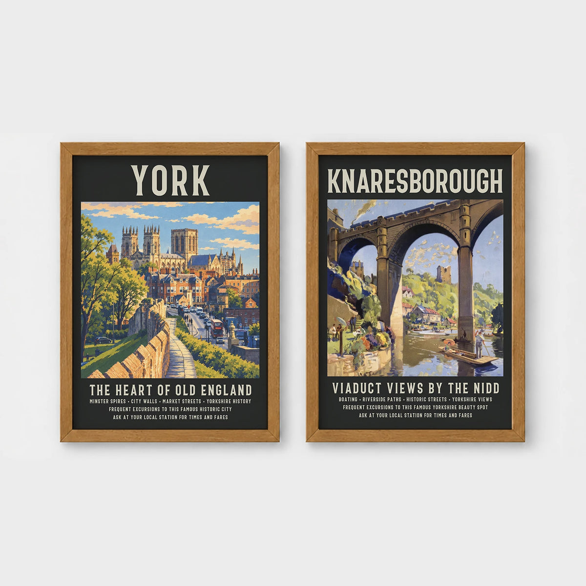 2 Prints & Frames - Yorkshire Bundle 12