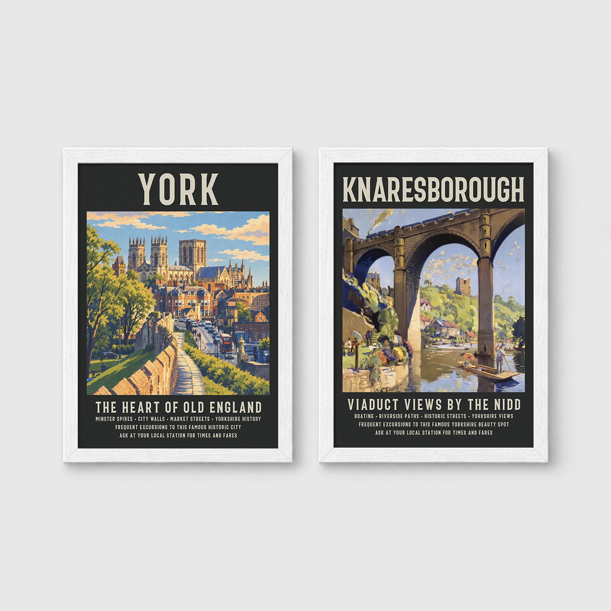 2 Prints & Frames - Yorkshire Bundle 12