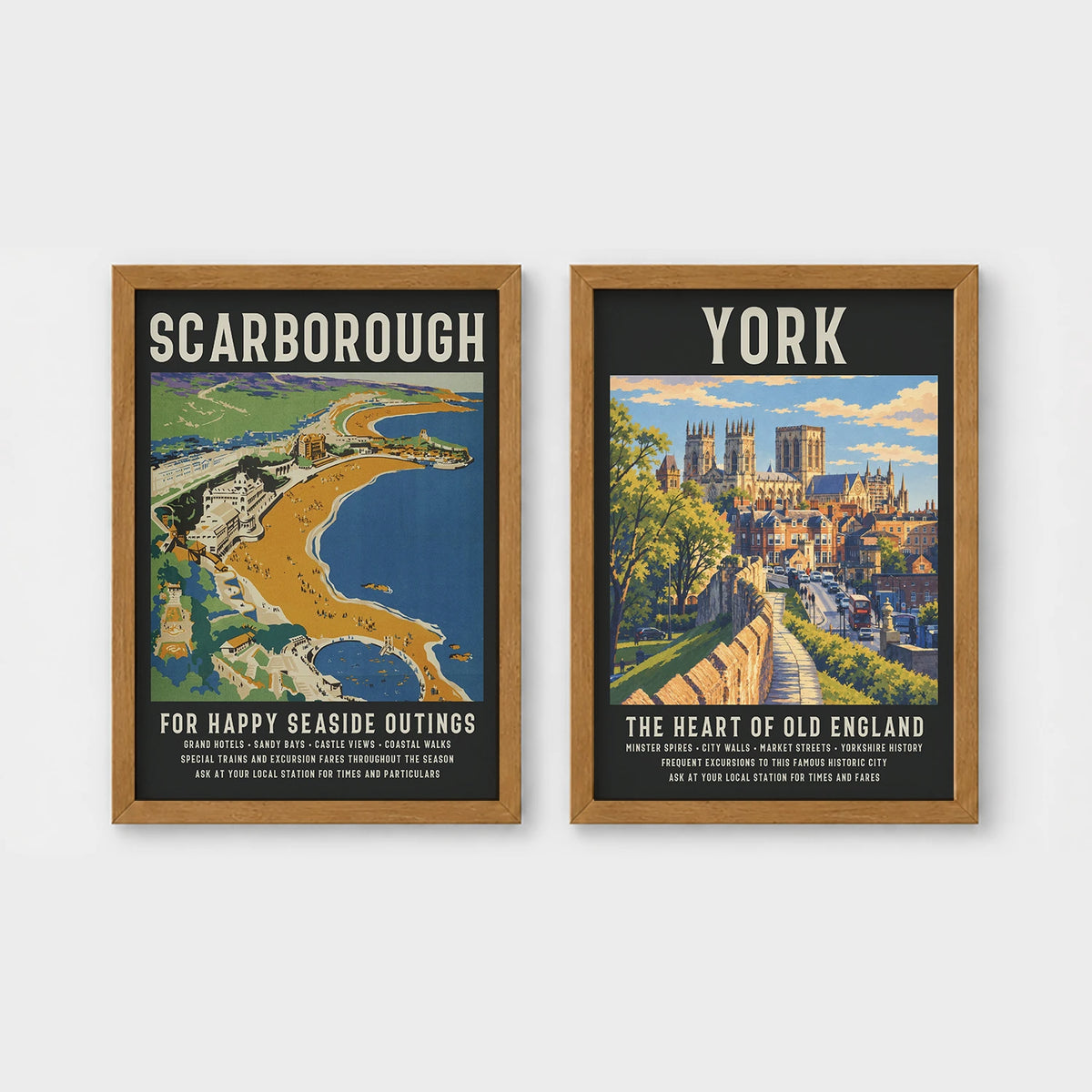2 Prints & Frames - Yorkshire Bundle 8