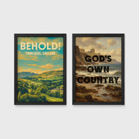 2 Prints & Frames - Yorkshire Bundle 9