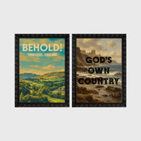 2 Prints & Frames - Yorkshire Bundle 9