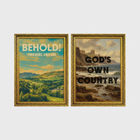 2 Prints & Frames - Yorkshire Bundle 9