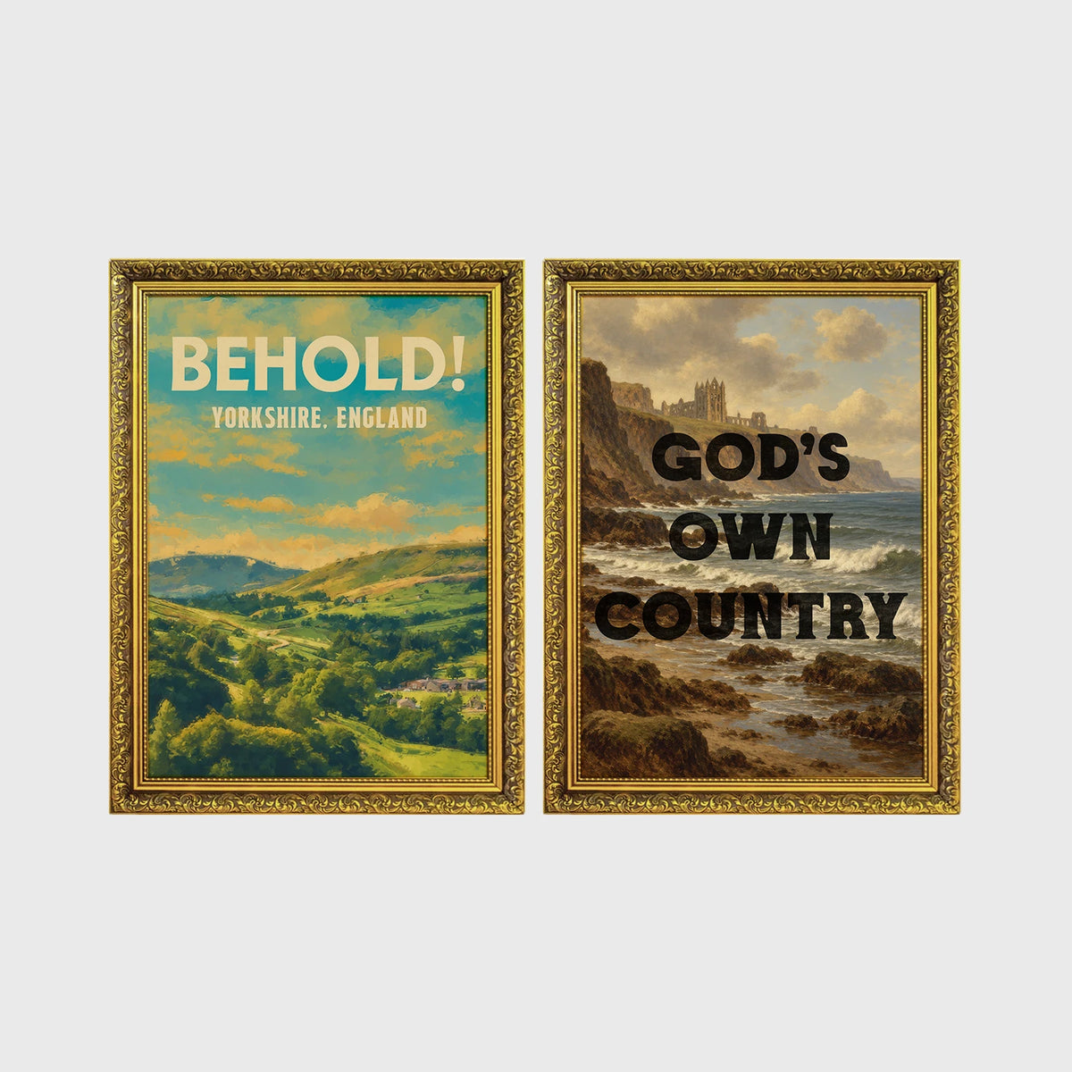 2 Prints & Frames - Yorkshire Bundle 9