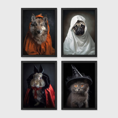 4 Prints & Frames - Halloween Bundle 1