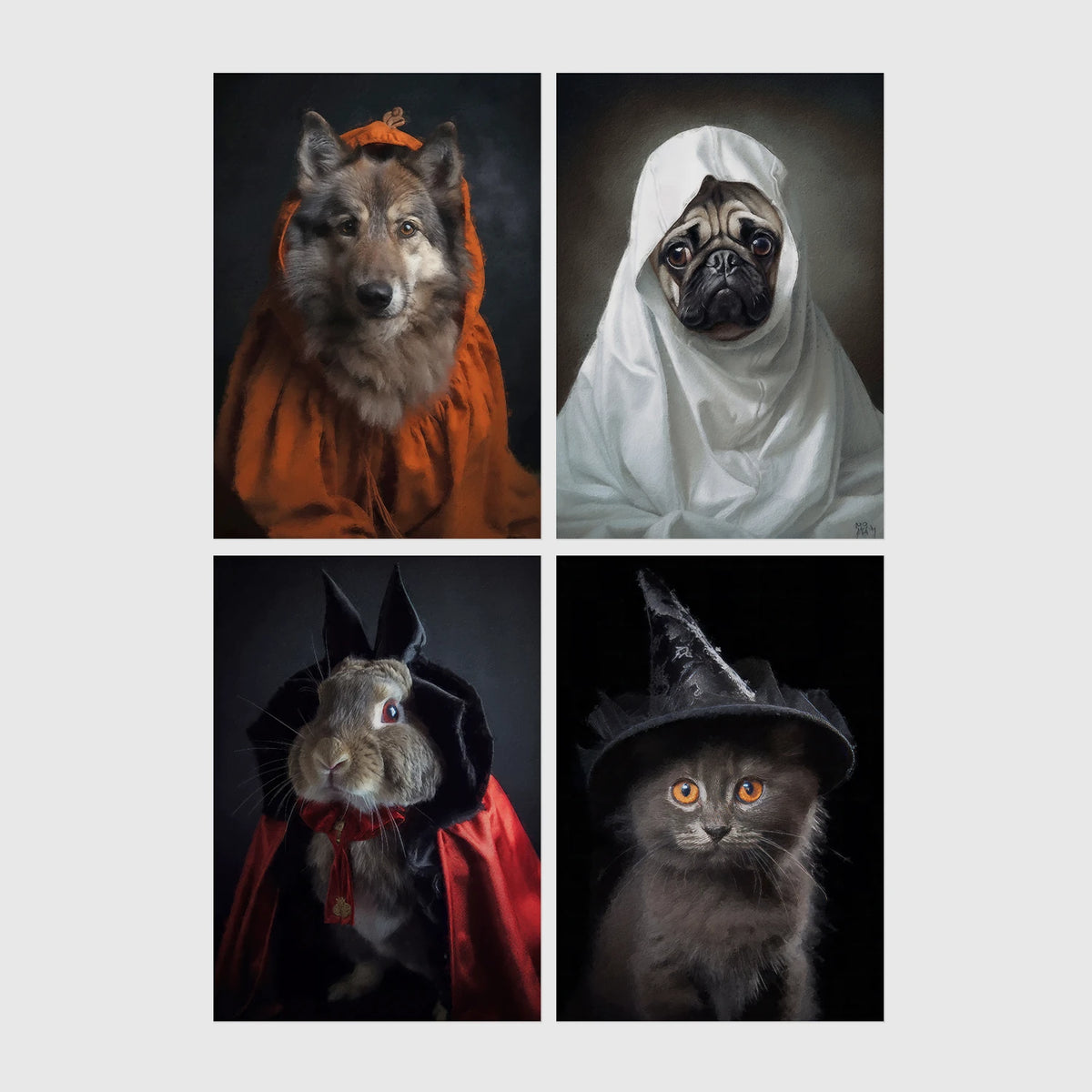 4 Prints & Frames - Halloween Bundle 1