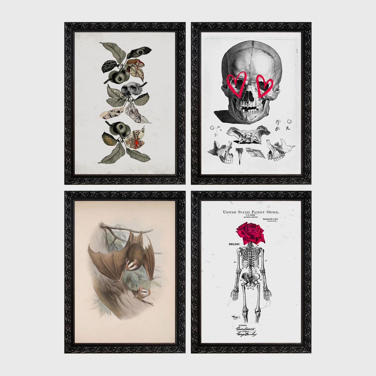 4 Prints & Frames - Halloween Bundle 4