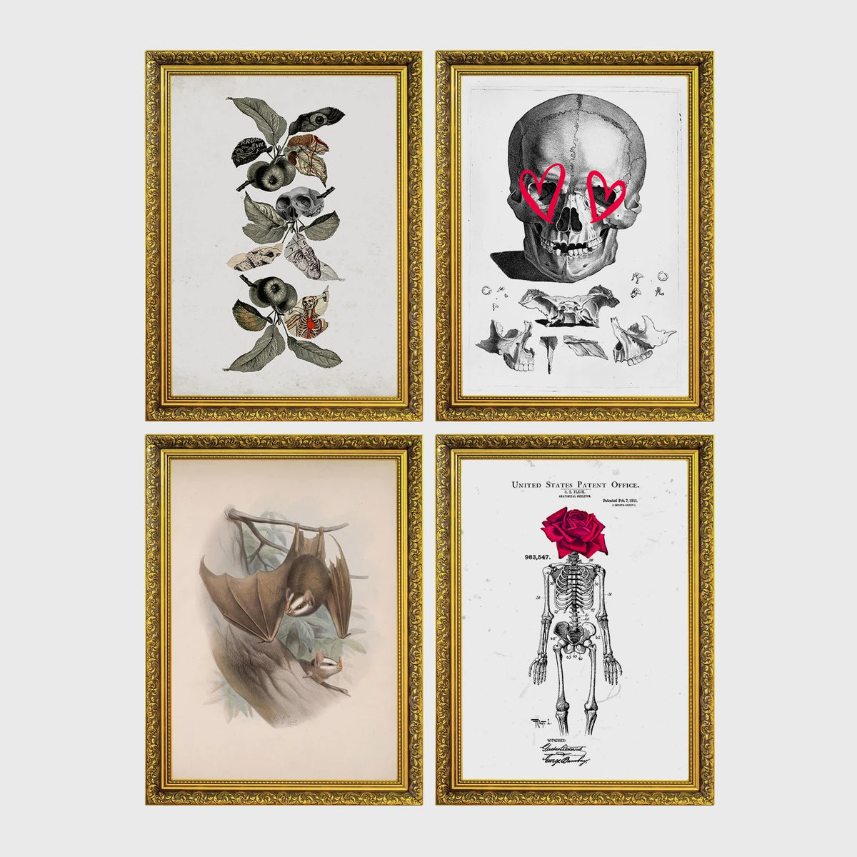 4 Prints & Frames - Halloween Bundle 4