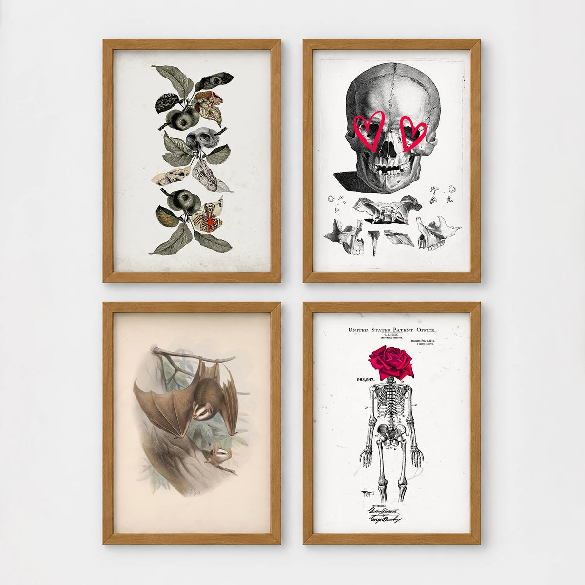4 Prints & Frames - Halloween Bundle 4