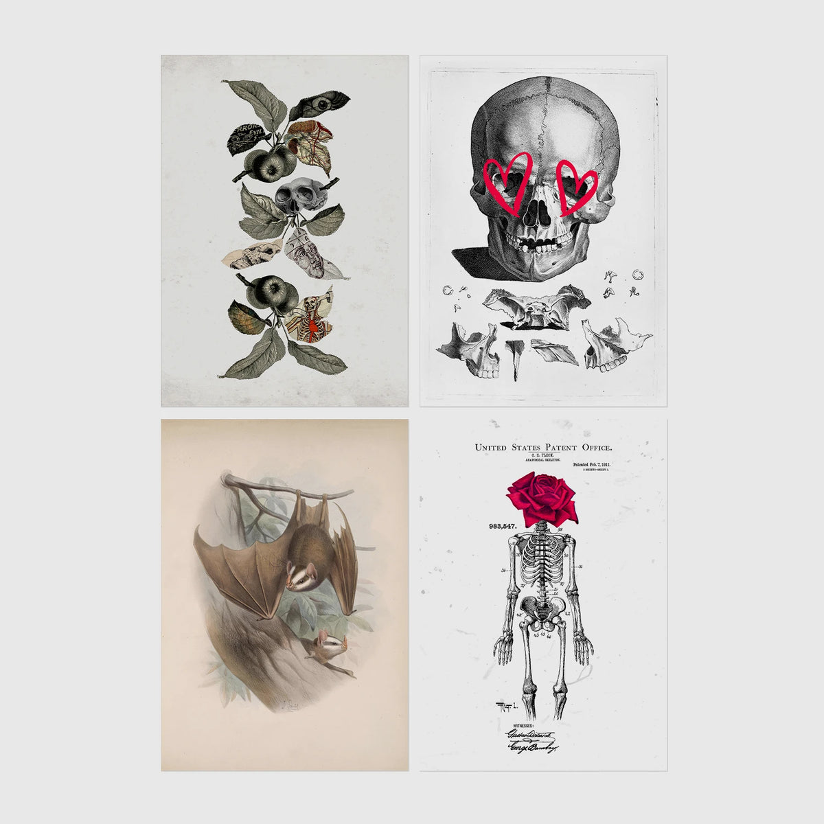 4 Prints & Frames - Halloween Bundle 4
