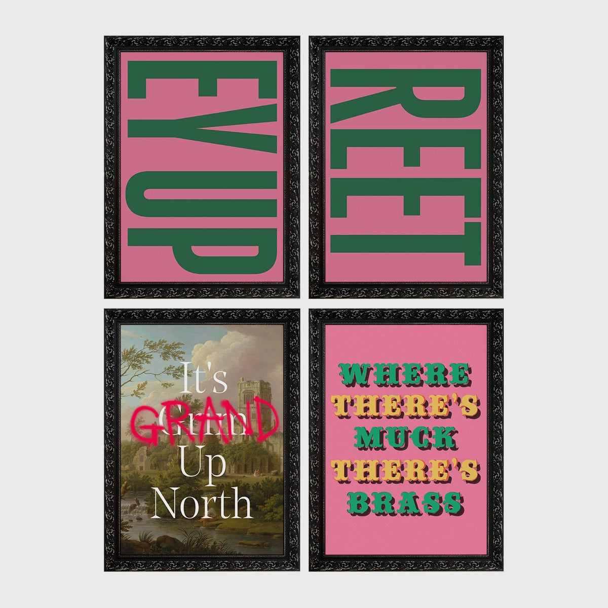 4 Prints & Frames - Yorkshire Bundle 1