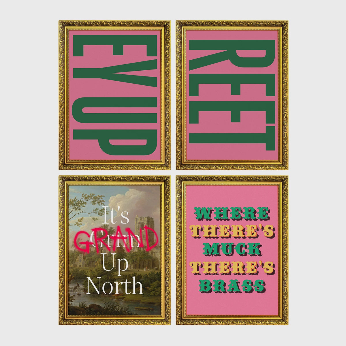 4 Prints & Frames - Yorkshire Bundle 1