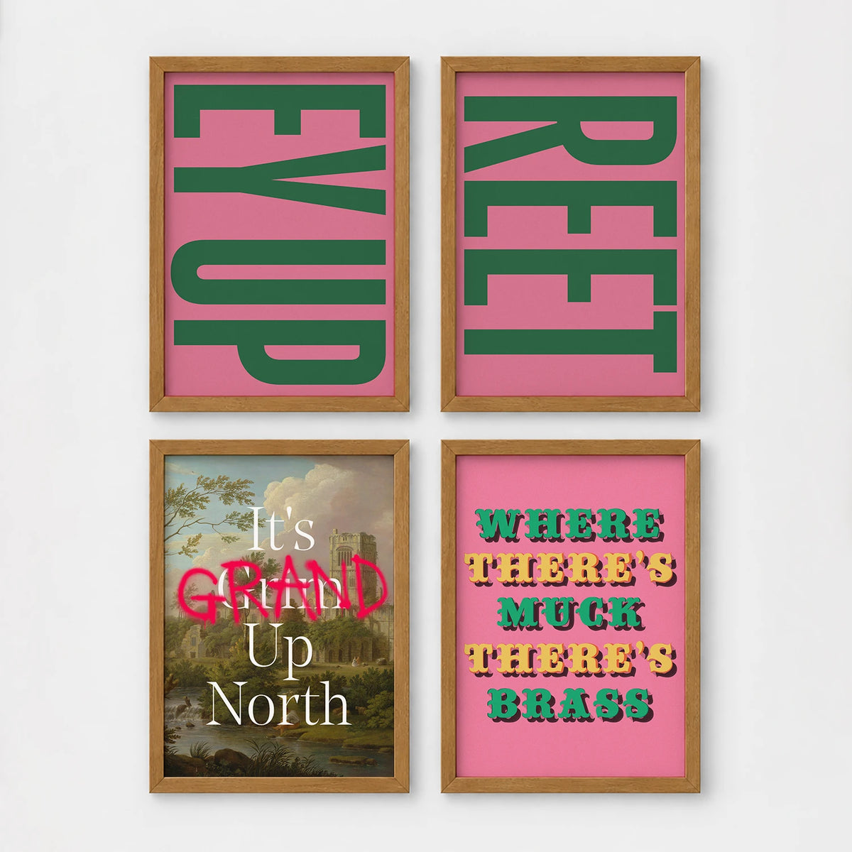 4 Prints & Frames - Yorkshire Bundle 1