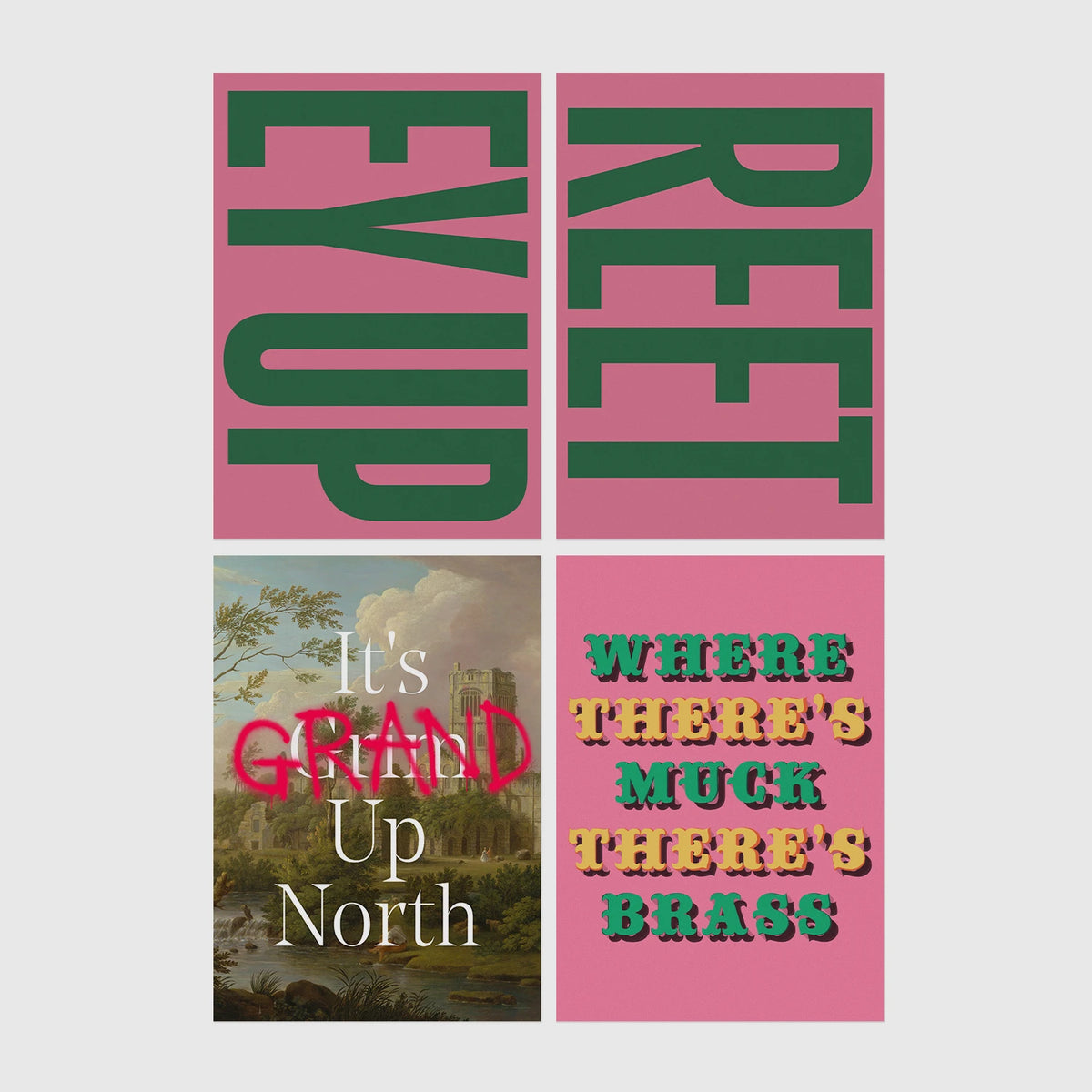 4 Prints & Frames - Yorkshire Bundle 1