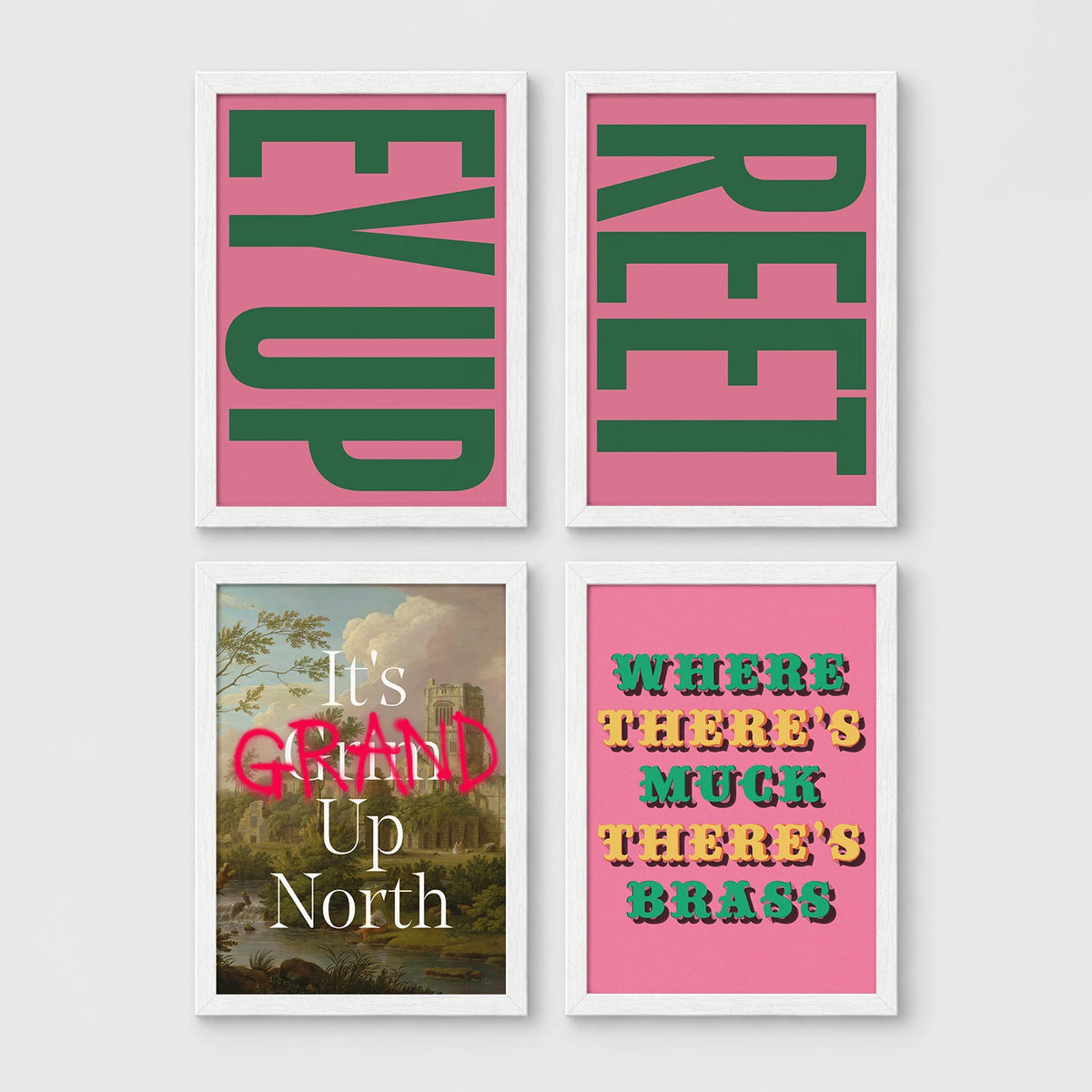 4 Prints & Frames - Yorkshire Bundle 1