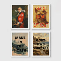 4 Prints & Frames - Yorkshire Bundle 2