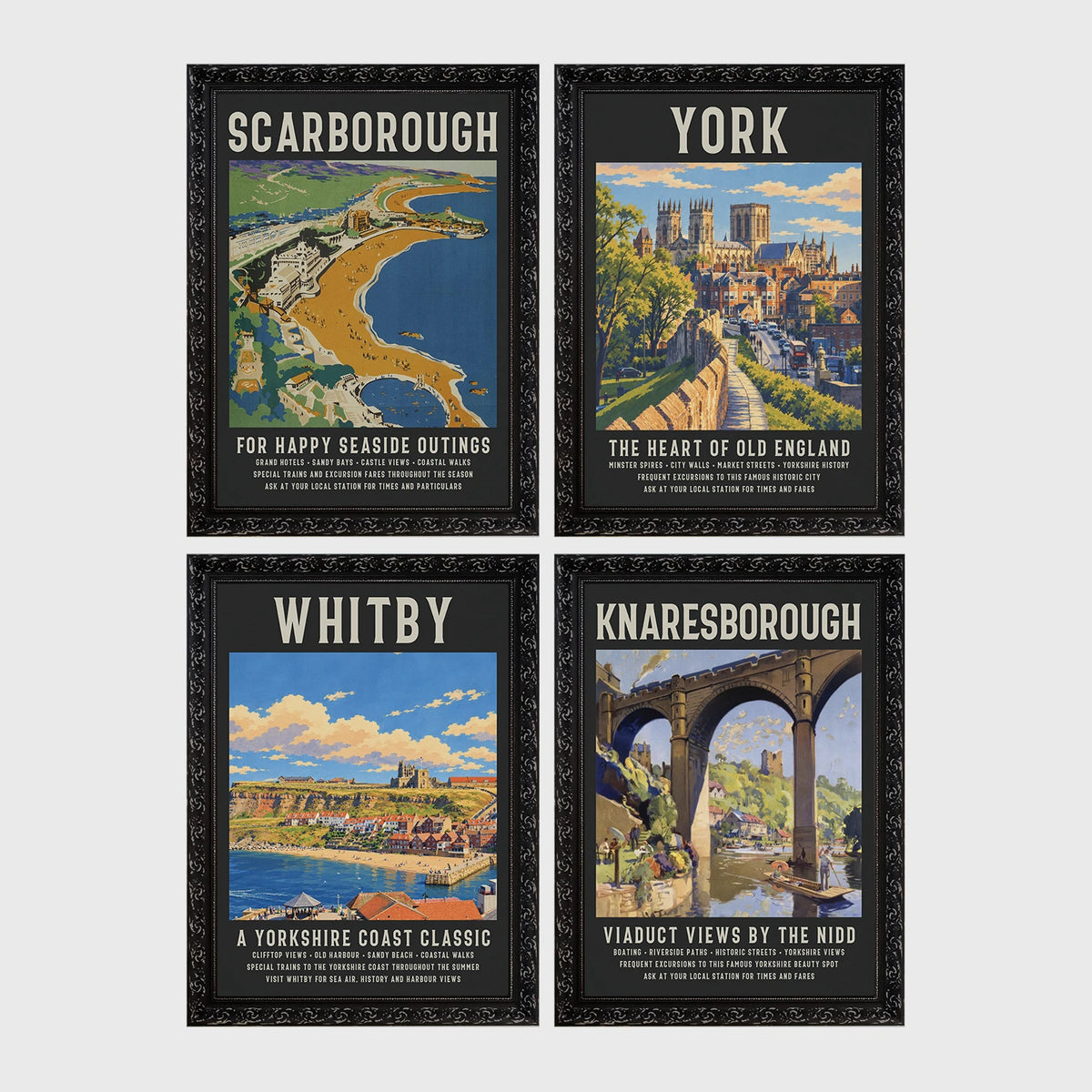 4 Prints & Frames - Yorkshire Bundle 3