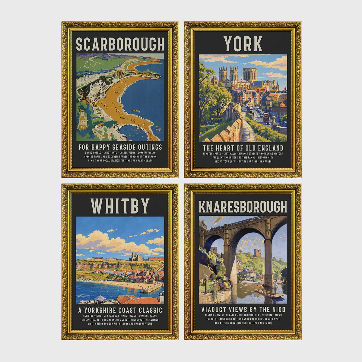 4 Prints & Frames - Yorkshire Bundle 3