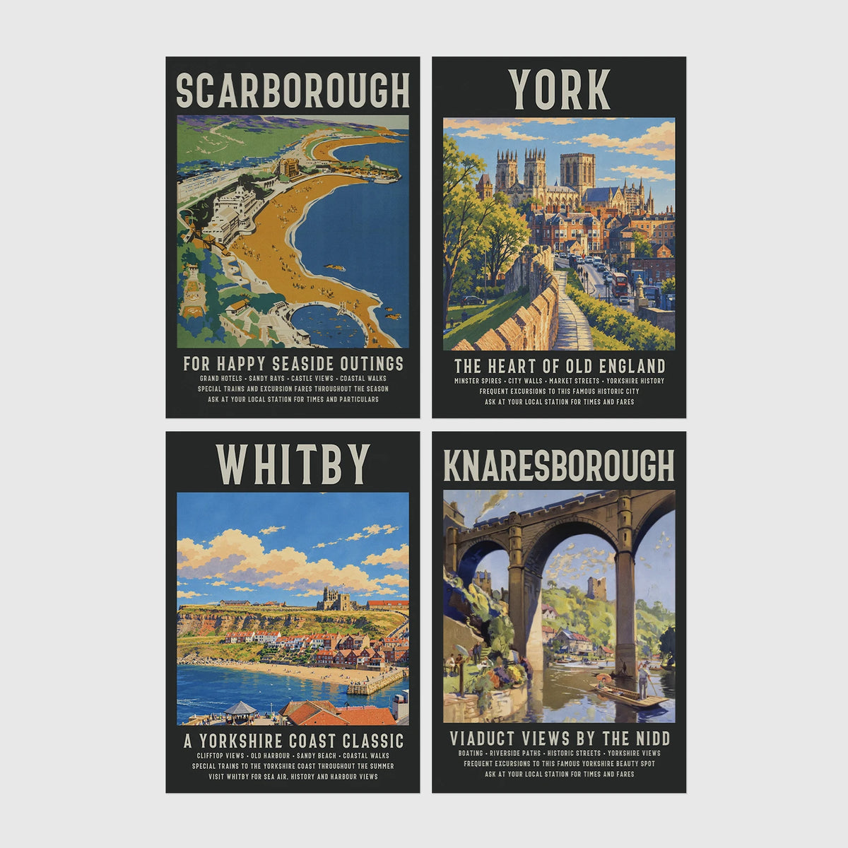 4 Prints & Frames - Yorkshire Bundle 3