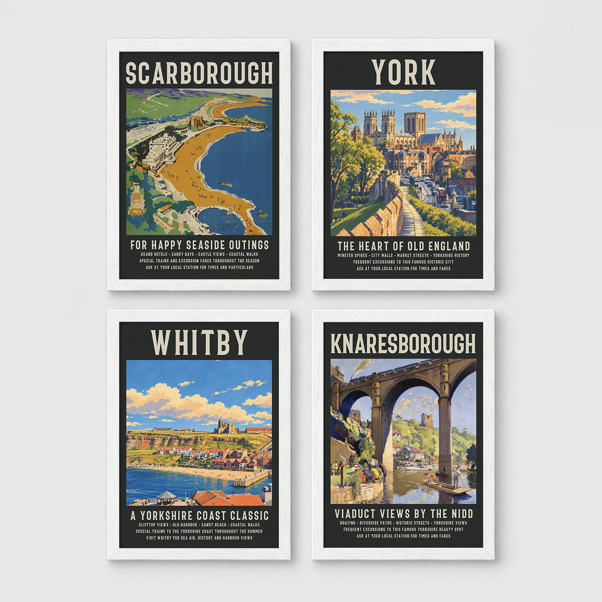 4 Prints & Frames - Yorkshire Bundle 3