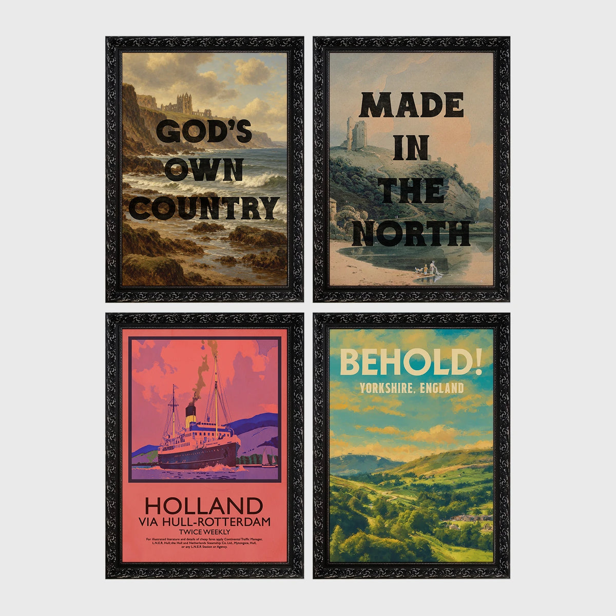 4 Prints & Frames - Yorkshire Bundle 6