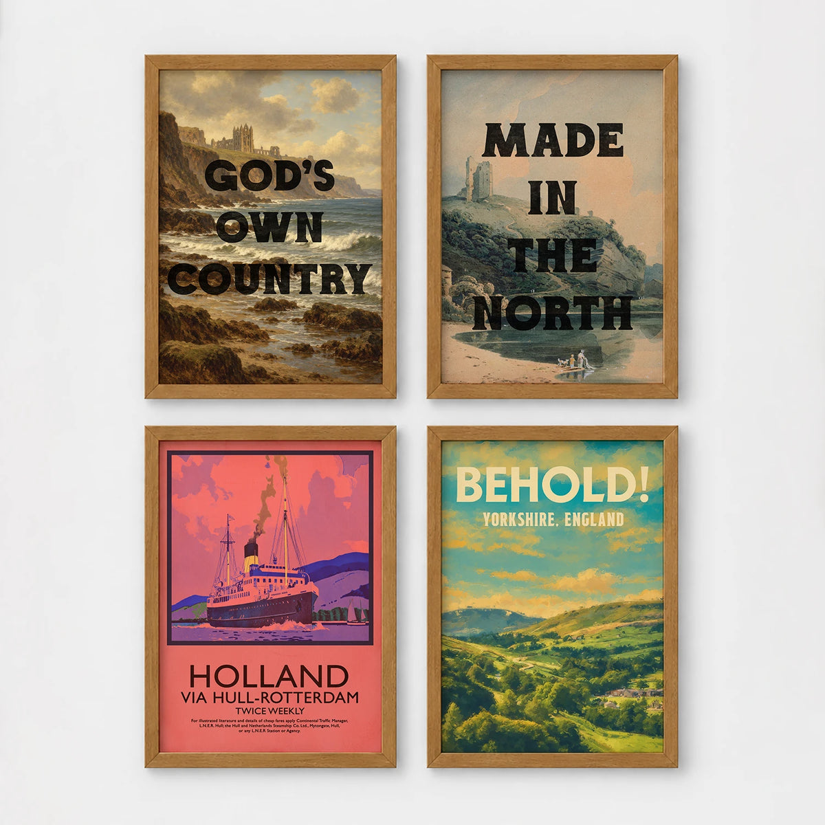4 Prints & Frames - Yorkshire Bundle 6