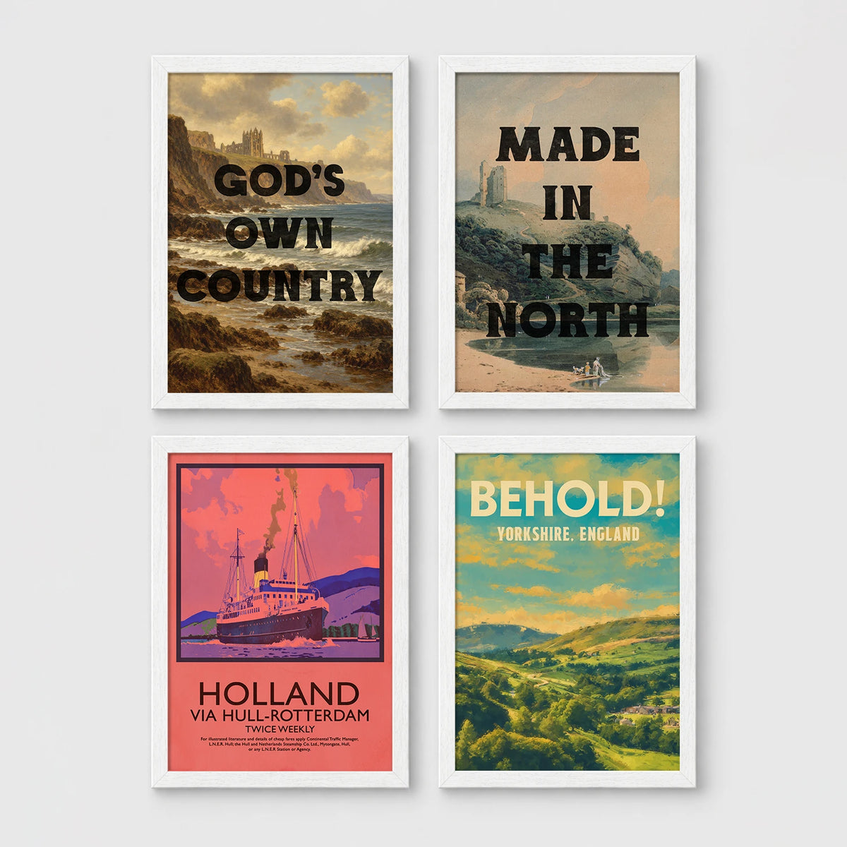 4 Prints & Frames - Yorkshire Bundle 6