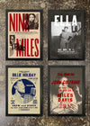 4 Prints & Frames - MUSIC POSTERS