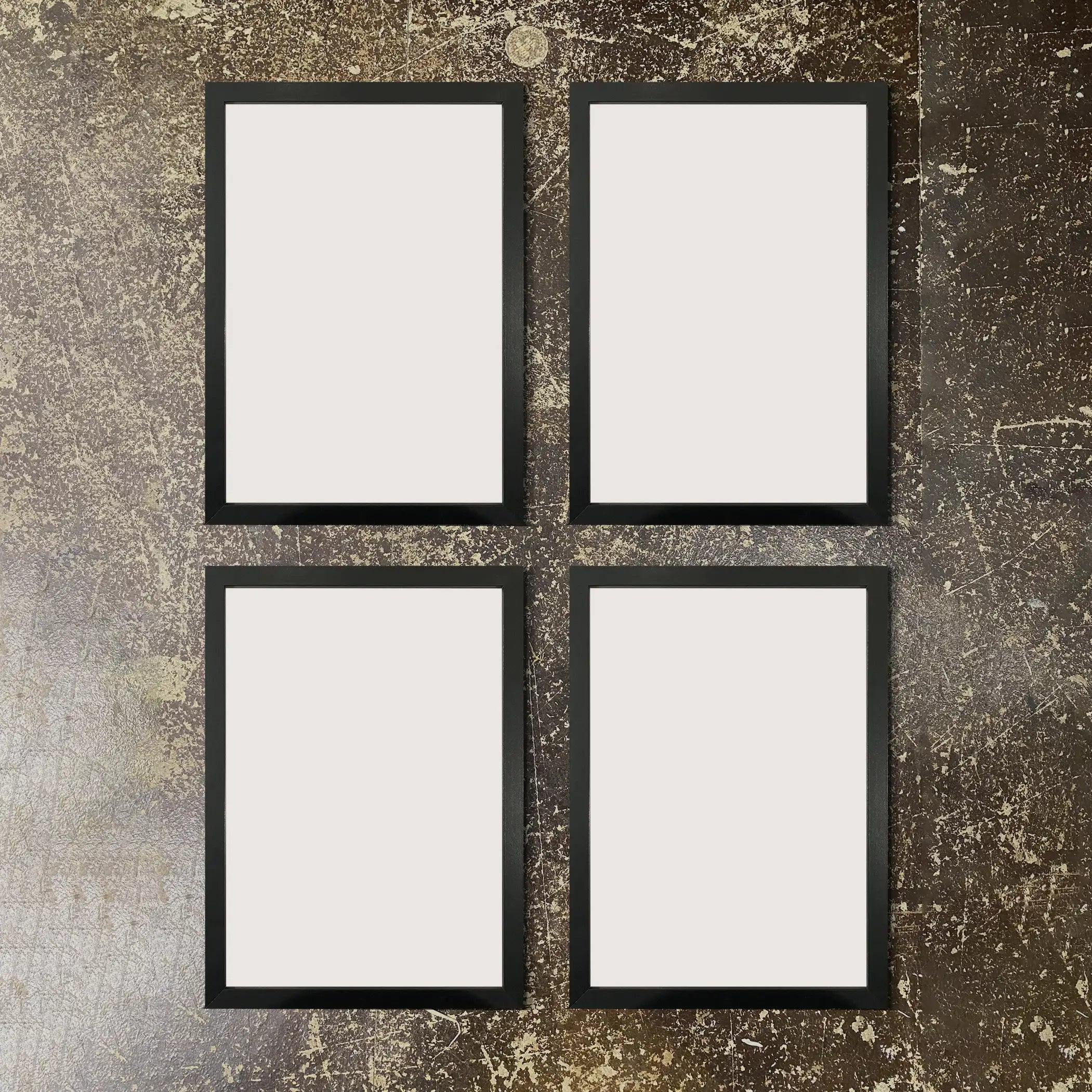 4 x Black 21x30 Frames