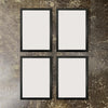 4 x Black 21x30 Frames